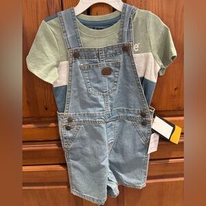 Lee Light Blue Kids Overalls